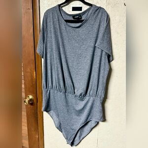 Cider Heather Gray Women's Bodysuit